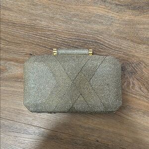 Elegant Gold Clutch Bag